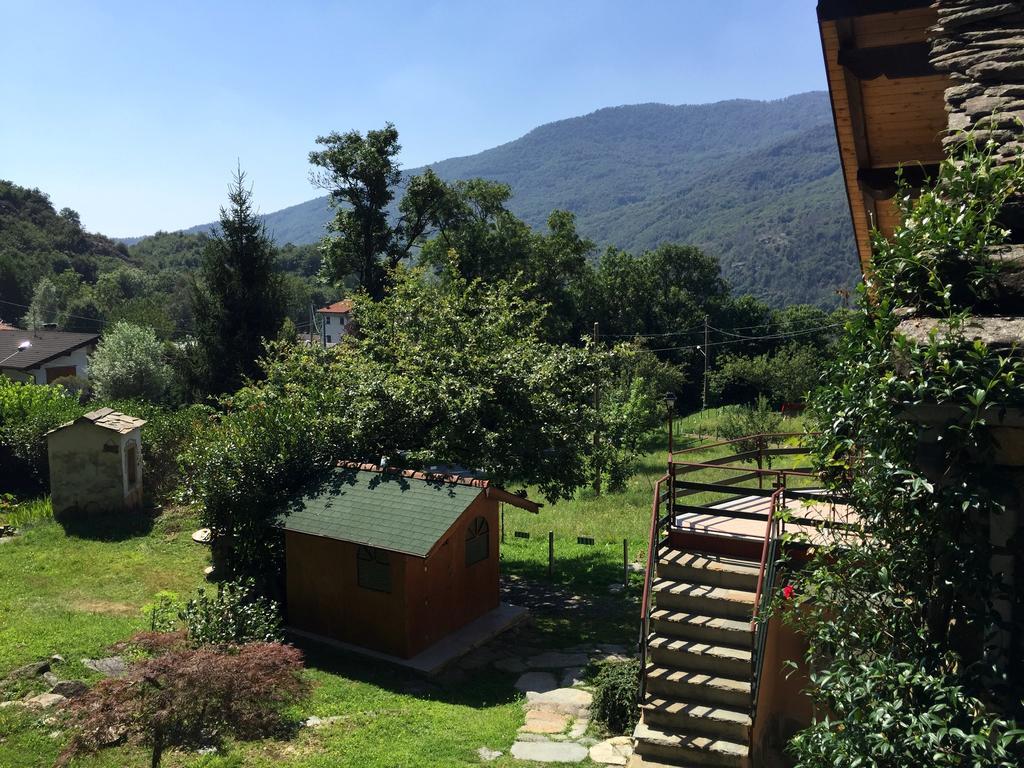 La Casa Dei Nonni Con Spa Privata Su Richiesta Villa Pont Canavese Exteriör bild