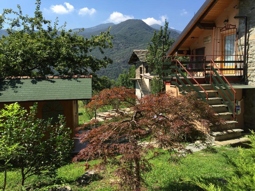 La Casa Dei Nonni Con Spa Privata Su Richiesta Villa Pont Canavese Exteriör bild