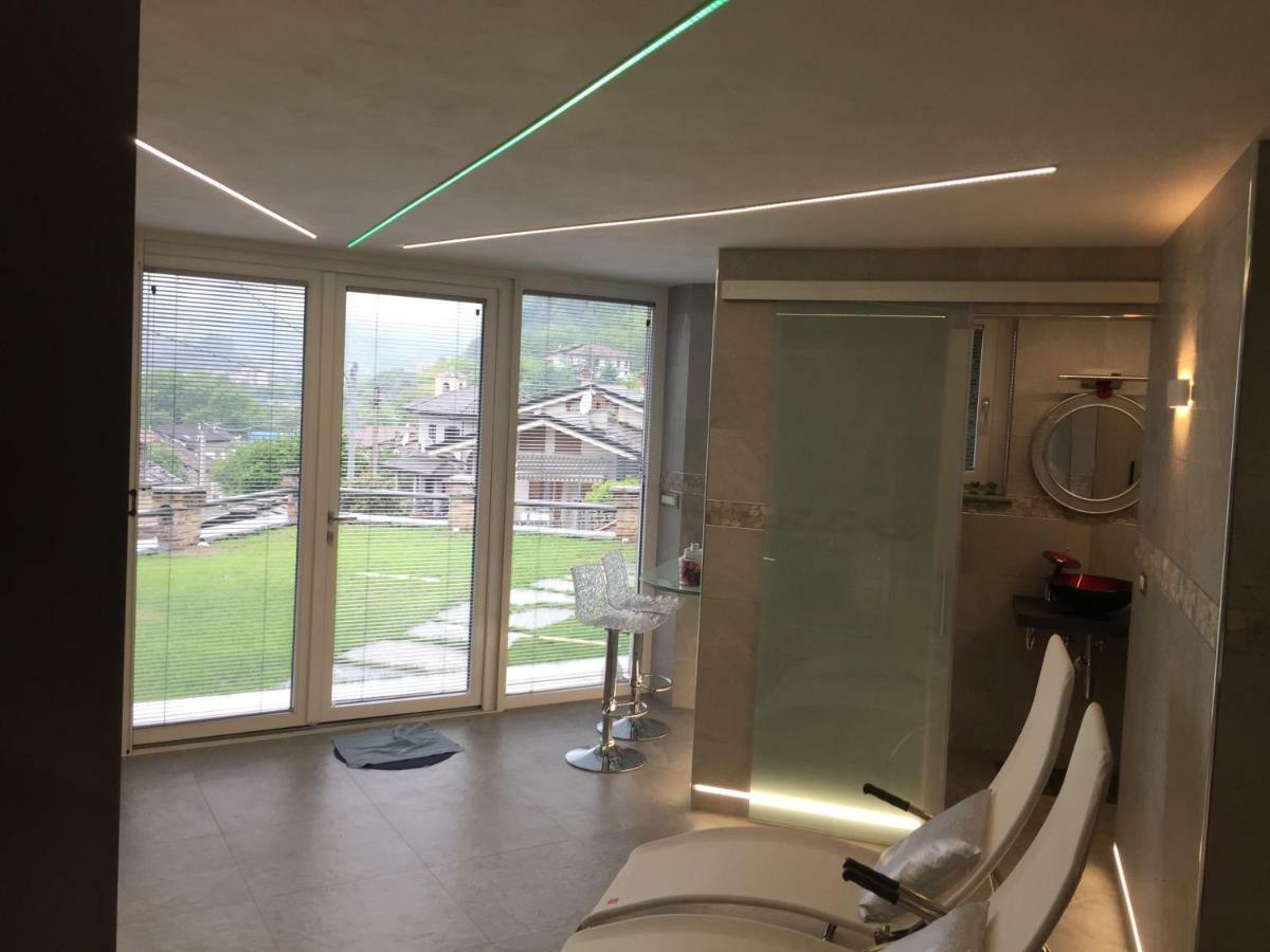 La Casa Dei Nonni Con Spa Privata Su Richiesta Villa Pont Canavese Exteriör bild